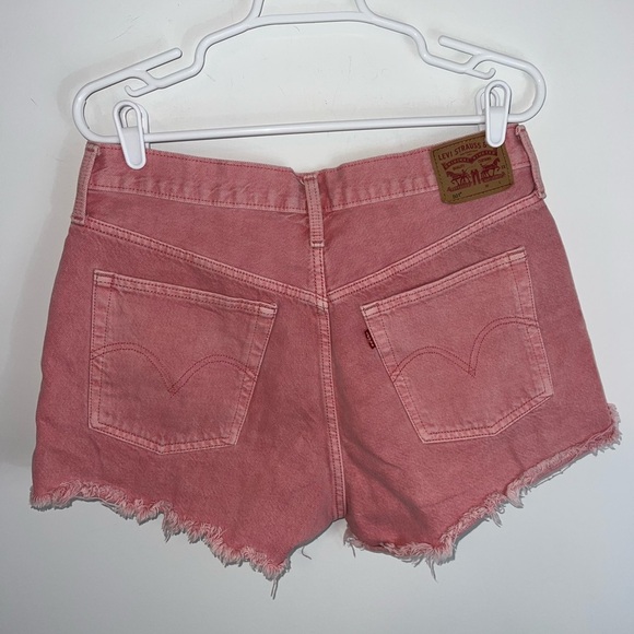 Levi's Pink 501 Original Denim Shorts size 30 - Picture 11 of 12